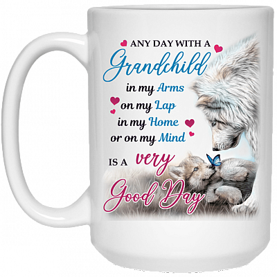 15 oz. White Mug