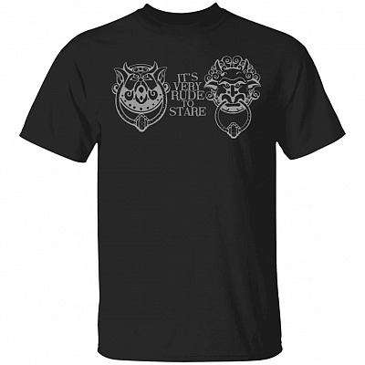 It's Very Rude to Stare Labyrinth T-Shirt