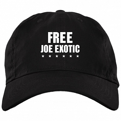 Free Joe Exotic Twill Cap - High-Profile Snapback Hat - Trucker Hat