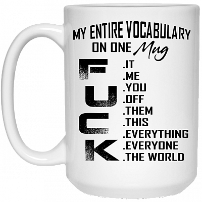 15 oz. White Mug