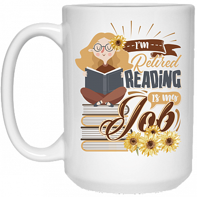 15 oz. White Mug