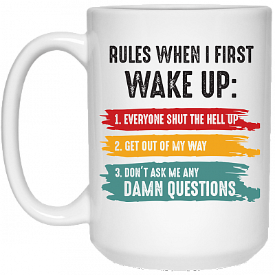 15 oz. White Mug