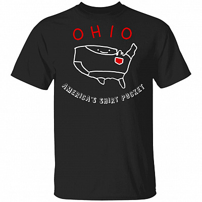 CubeBik Ohio America's Shirt Pocket T-Shirt