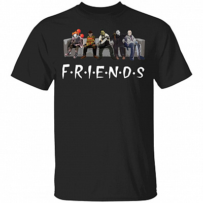 Friends Halloween Michael Jason Penny T-Shirt