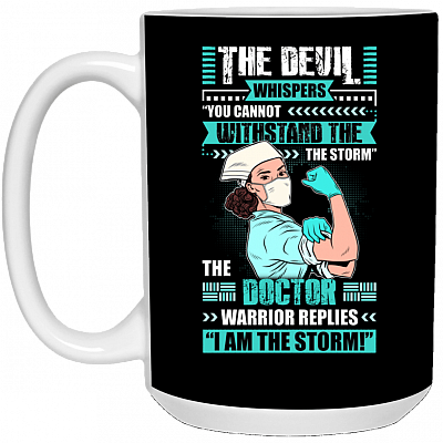 15 oz. White Mug