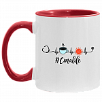 CMA Life Heart Beat Coffee 2020 Quarantined Accent Mug