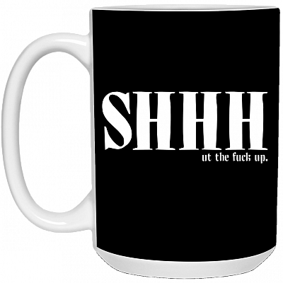 15 oz. White Mug