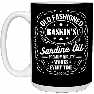 15 oz. White Mug
