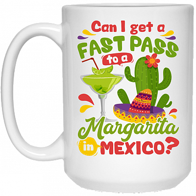 15 oz. White Mug