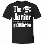 The Junior 2020 Just When I'm Going to Graduate They Locked Me in Funny T-Shirt, Black, Unisex T-Shirt