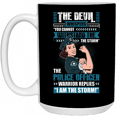 15 oz. White Mug