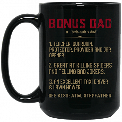 15 oz. Black Mug