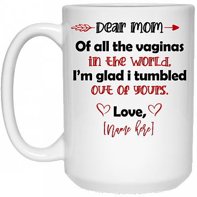15 oz. White Mug