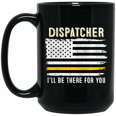 15 oz. Black Mug