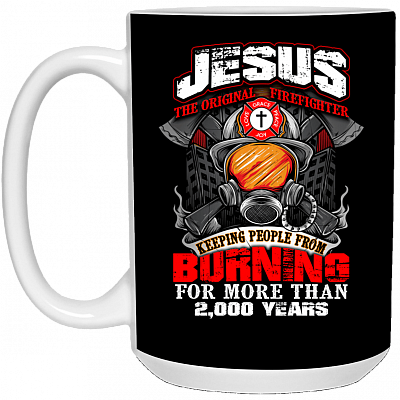 15 oz. White Mug