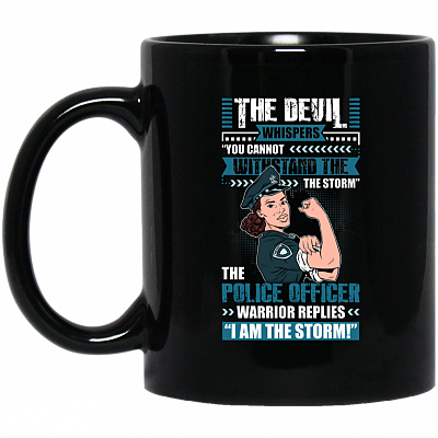 11 oz. Black Mug
