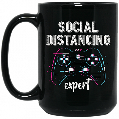 15 oz. Black Mug