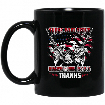 11 oz. Black Mug