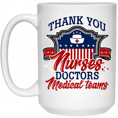 15 oz. White Mug