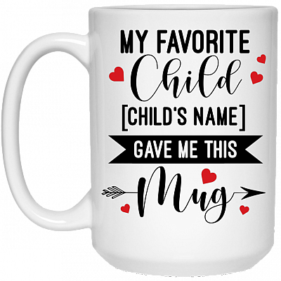 15 oz. White Mug