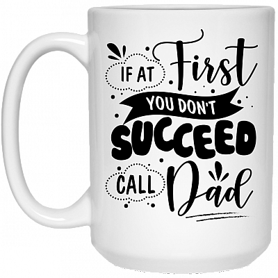 15 oz. White Mug
