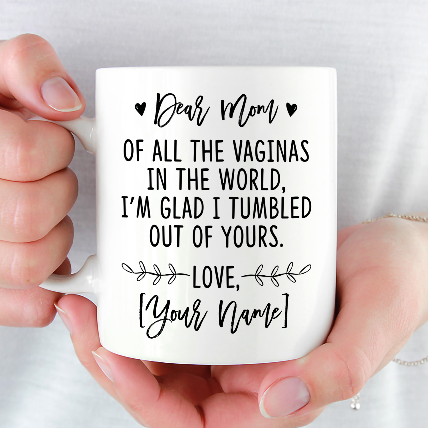 1P. Vaginas tumbled mug mk 2