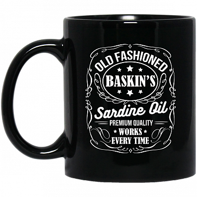 11 oz. Black Mug