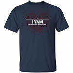 I Yam Couples - She's My Sweet Potato T-Shirt - Love You Forever Tee, Navy, Unisex T-Shirt