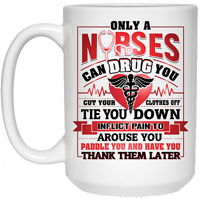 15 oz. White Mug