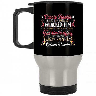14 oz. Silver Travel Mug