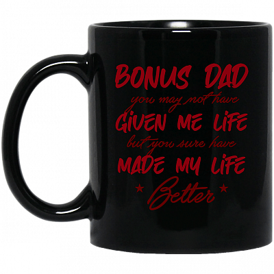 11 oz. Black Mug