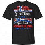 Social Distancing Something This Norwegian Has Been Practicing Since Forever T-Shirt - Norwegian Gifts, Black, Unisex T-Shirt