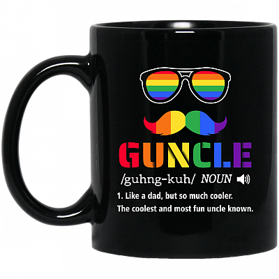 11 oz. Black Mug