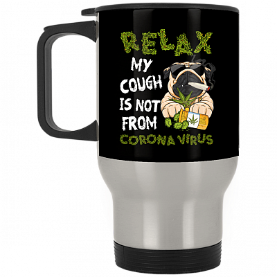 14 oz. Silver Travel Mug