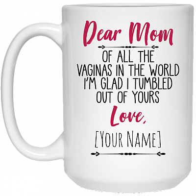 15 oz. White Mug