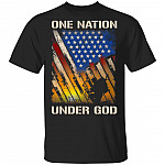One Nation Under God T-Shirt - Funny Bow Hunting 2020 Shirt