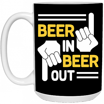 15 oz. White Mug