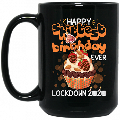 15 oz. Black Mug
