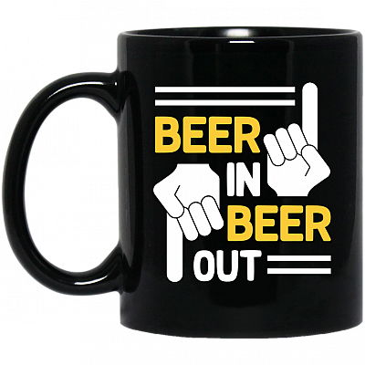 11 oz. Black Mug