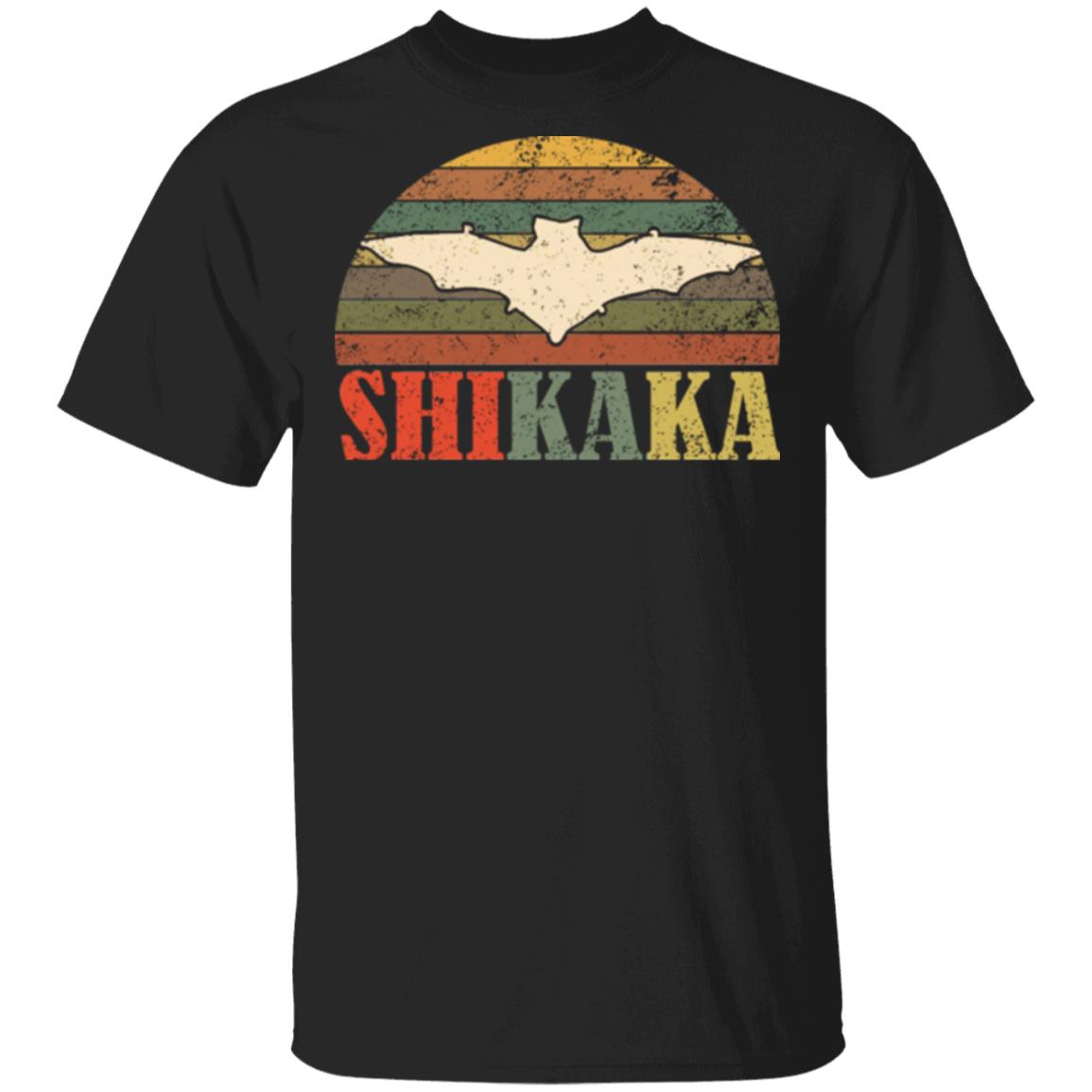 Shikaka Vintage T-Shirt, Black, Unisex T-Shirt