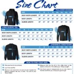 Custom Apparel Hoodie Size Chart