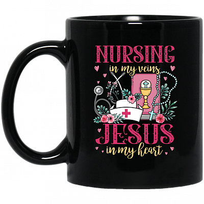 11 oz. Black Mug