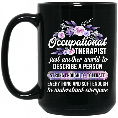 15 oz. Black Mug