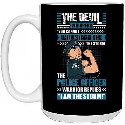 15 oz. White Mug