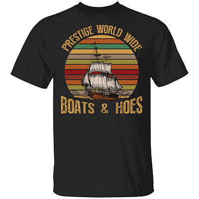 Prestige World Wide Boats And Hoes Vintage T-Shirt