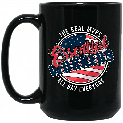 15 oz. Black Mug