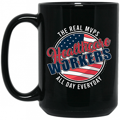 15 oz. Black Mug