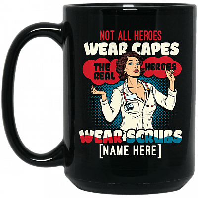 15 oz. Black Mug