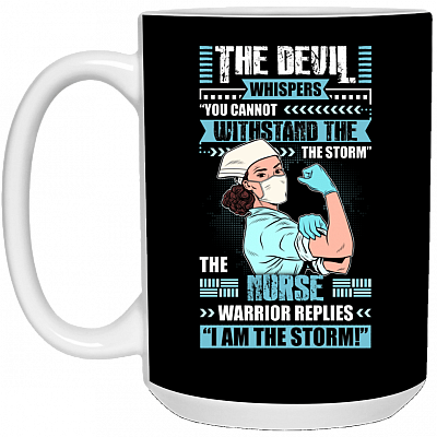 15 oz. White Mug