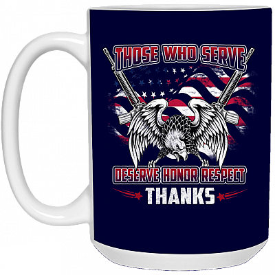 15 oz. White Mug